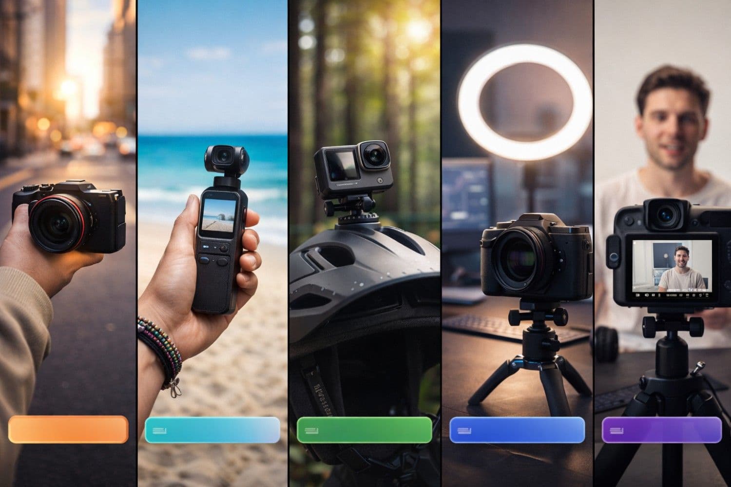 Best 4K Vlogging Camera 2026 - Sony ZV-E10 II vs Canon EOS R50 vs DJI Osmo Pocket 3 Comparison Guide