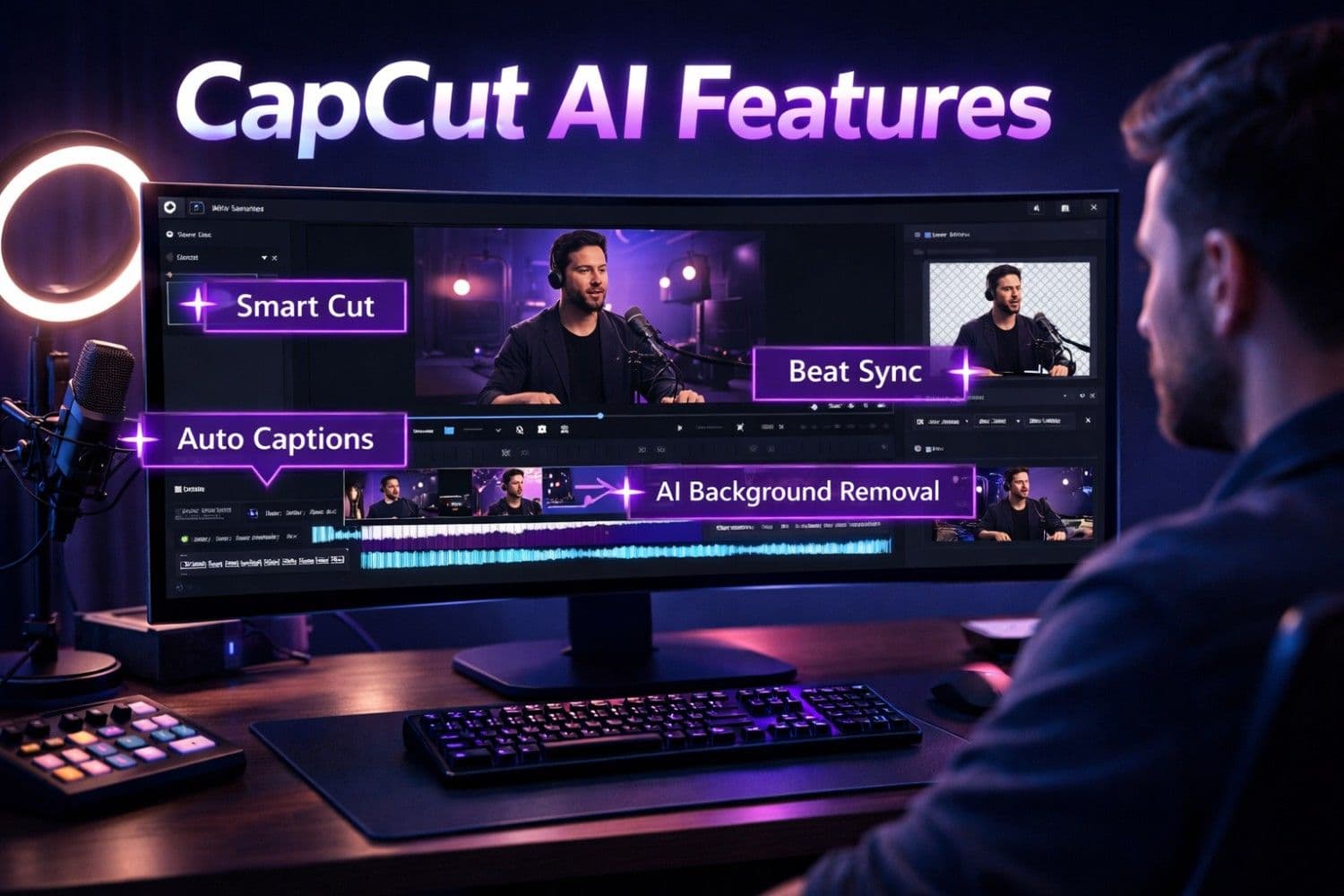 CapCut AI Features Complete YouTube Editing Guide 2026 - AI-powered video editing tools for creators