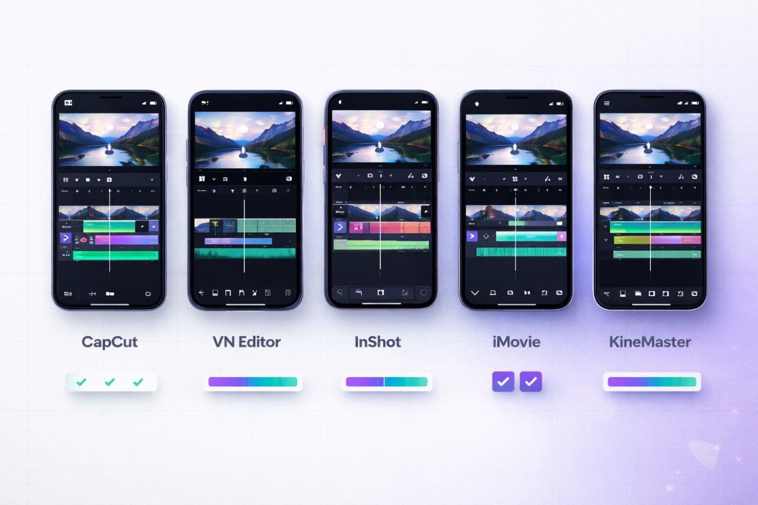 Mobile Video Editing Apps Comparison 2026