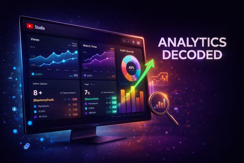 YouTube Analytics Dashboard Overview