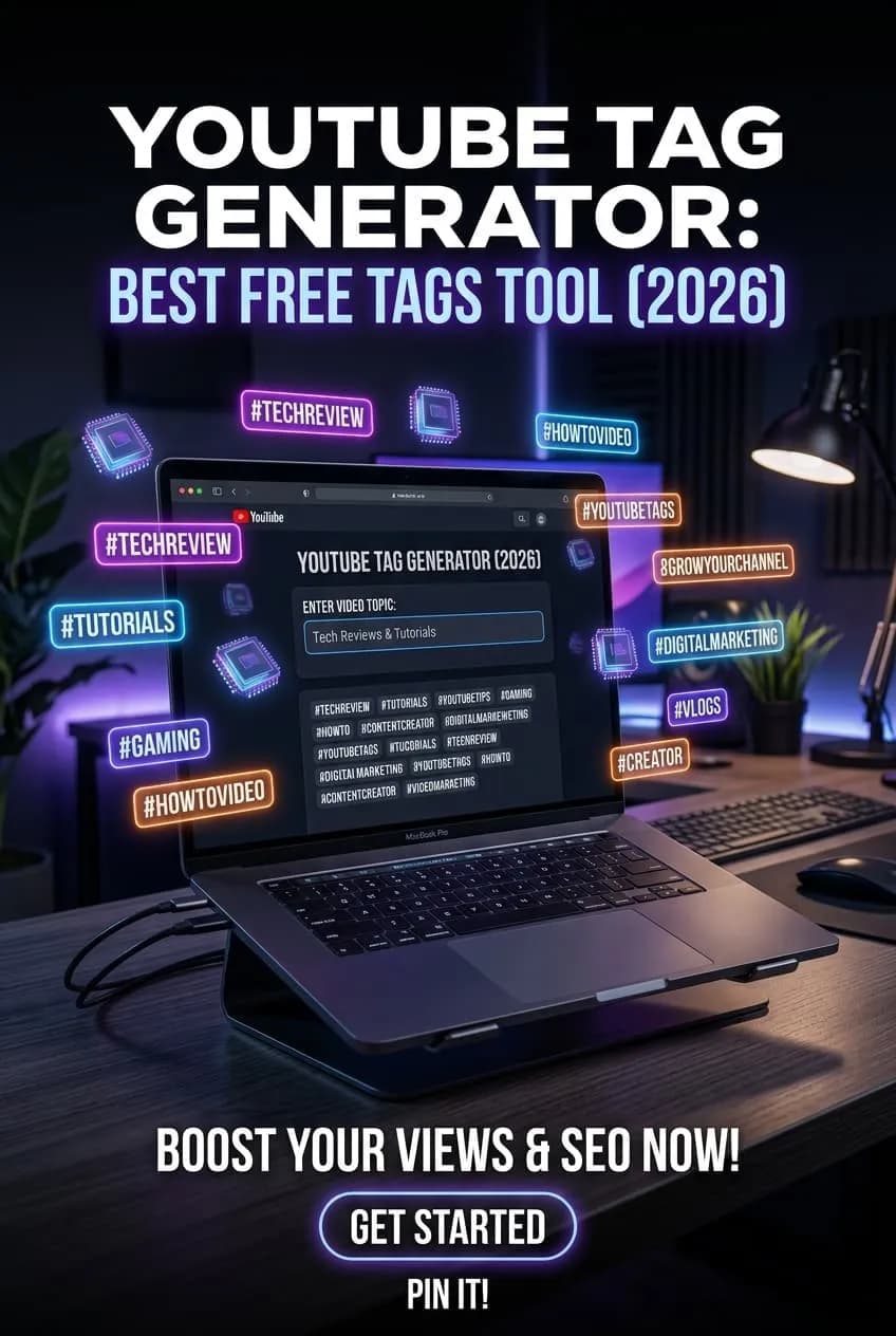 YouTube Tag Generator: Best Free Tags Tool (2026)