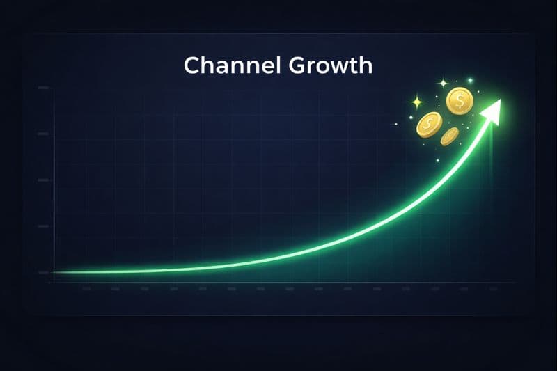Channel Growth Graph