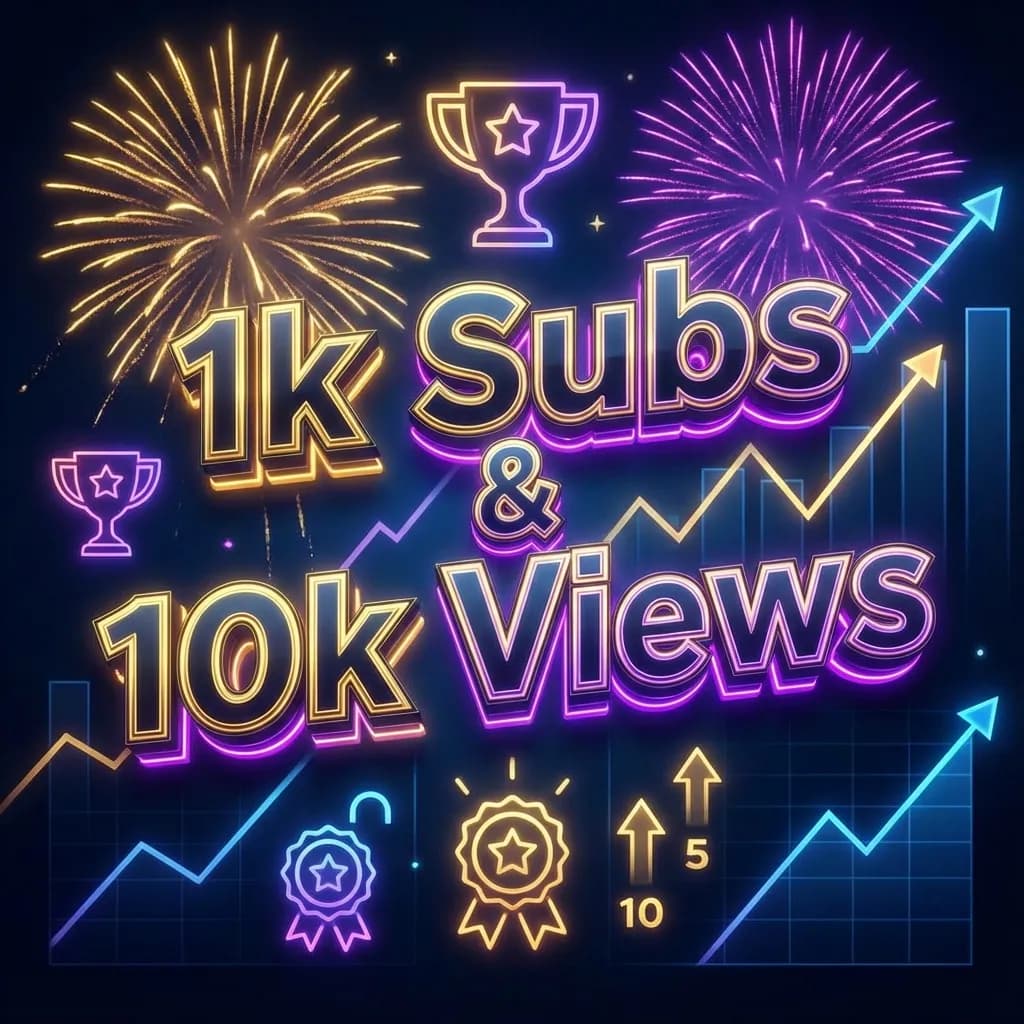 How to get 1000 YouTube subscribers fast - growth strategy visualization