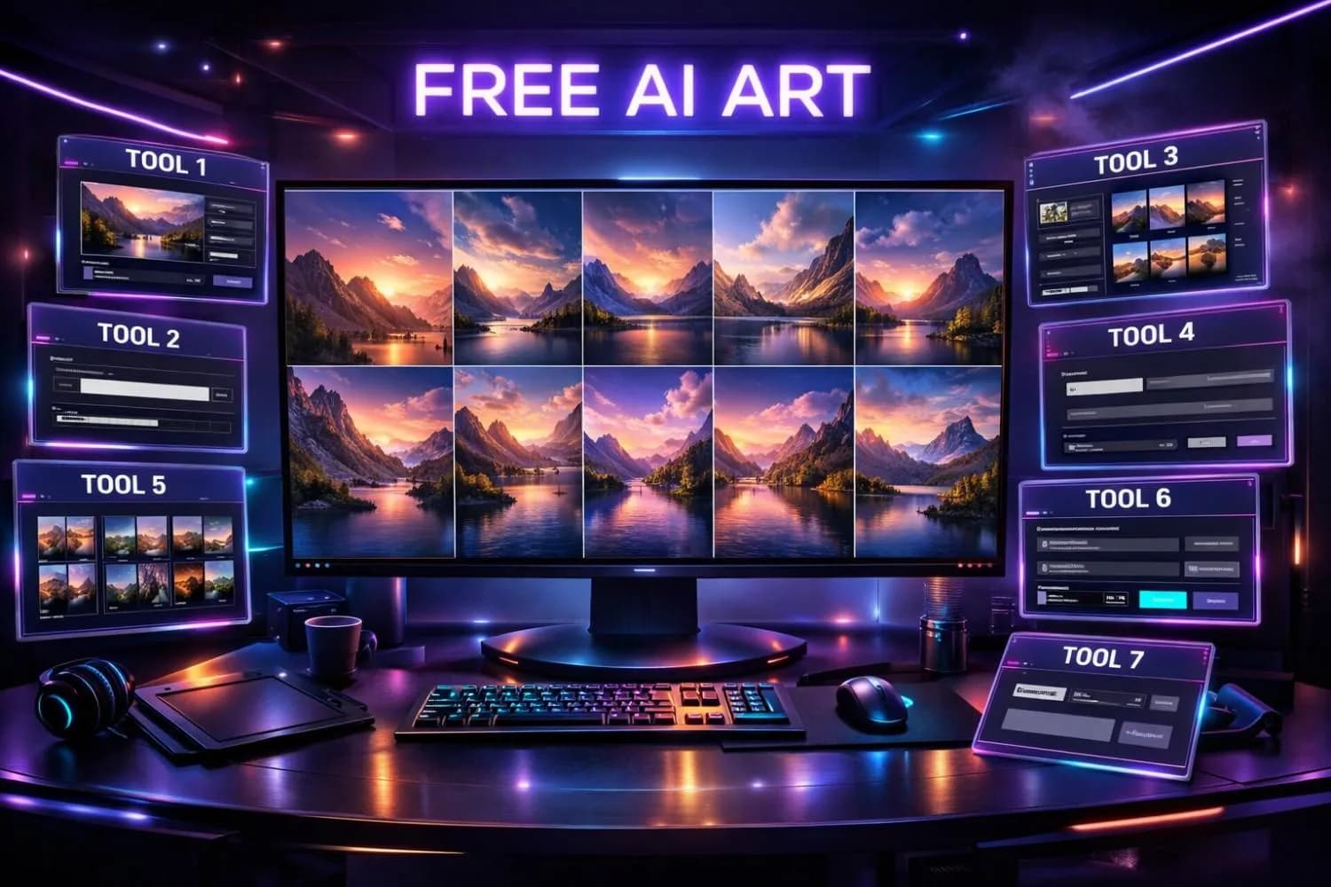 7 Free Midjourney Alternatives for 2026 - Best AI Image Generators Comparison Guide