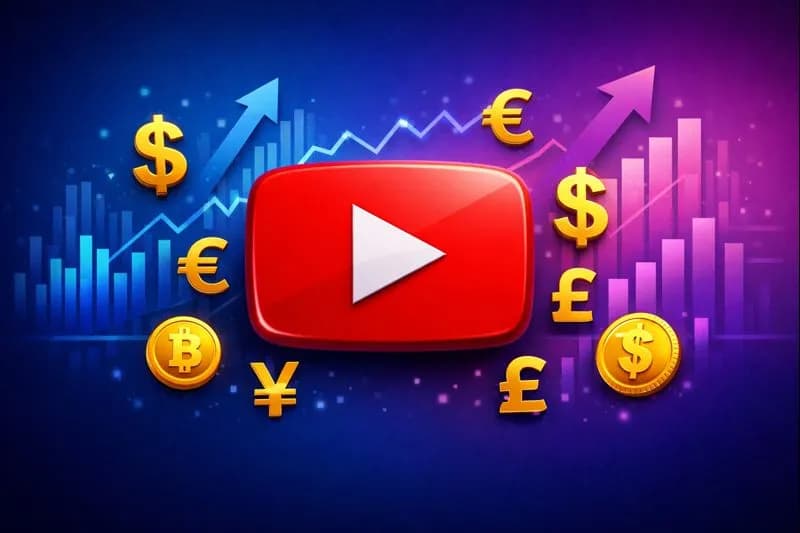 How Much Does YouTube Pay Per 1000 Views in 2026? (Real Numbers by Country)
